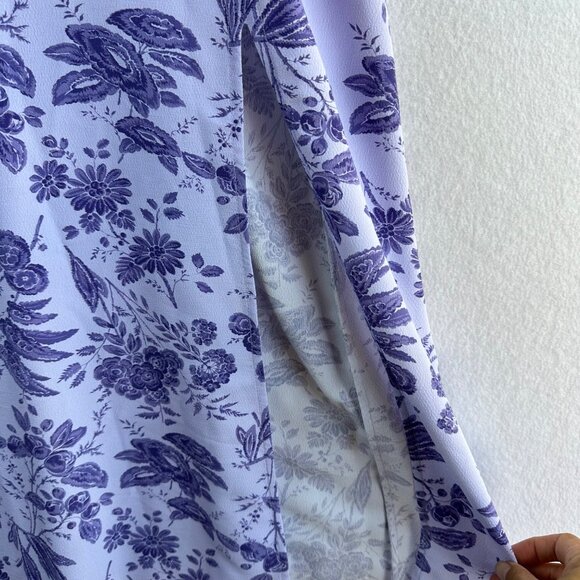 NWT Hill House Maxi Dress Womens Medium Floral Purple Boho Cottage The Simone - Picture 8 of 15